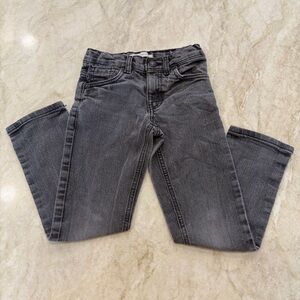 Levi’s 511 Slim Fit Faded Black Stretchy Denim Jeans Boys Size 7x Regular
